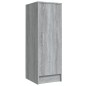 Scarpiera Grigio Sonoma 32x35x92 cm in Legno Multistrato Scarpiera Grigio Sonoma 32x35x92 cm in Legno Multistrato
