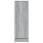 Scarpiera Grigio Sonoma 32x35x92 cm in Legno Multistrato Scarpiera Grigio Sonoma 32x35x92 cm in Legno Multistrato