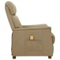 Poltrona Alzapersona Cappuccino Similpelle