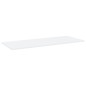 Ripiani per Libreria 4pz Bianchi 100x40x1,5cm Legno Multistrato Ripiani per Libreria 4pz Bianchi 100x40x1,5cm Legno Multistrato