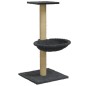 Albero per Gatti con Palo Tiragraffi Sisal Grigio Scuro 74 cm Albero per Gatti con Palo Tiragraffi Sisal Grigio Scuro 74 cm