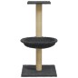 Albero per Gatti con Palo Tiragraffi Sisal Grigio Scuro 74 cm Albero per Gatti con Palo Tiragraffi Sisal Grigio Scuro 74 cm