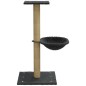 Albero per Gatti con Palo Tiragraffi Sisal Grigio Scuro 74 cm Albero per Gatti con Palo Tiragraffi Sisal Grigio Scuro 74 cm