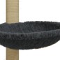 Albero per Gatti con Palo Tiragraffi Sisal Grigio Scuro 74 cm Albero per Gatti con Palo Tiragraffi Sisal Grigio Scuro 74 cm