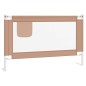 Sponda Letto di Sicurezza per Bambini Tortora 120x25 cm Tessuto Sponda Letto di Sicurezza per Bambini Tortora 120x25 cm Tessuto