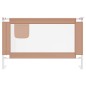 Sponda Letto di Sicurezza per Bambini Tortora 120x25 cm Tessuto Sponda Letto di Sicurezza per Bambini Tortora 120x25 cm Tessuto