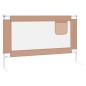 Sponda Letto di Sicurezza per Bambini Tortora 120x25 cm Tessuto Sponda Letto di Sicurezza per Bambini Tortora 120x25 cm Tessuto
