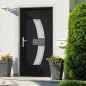 Porta Ingresso Antracite 108x200 cm in PVC Porta Ingresso Antracite 108x200 cm in PVC