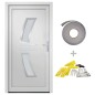 Porta Ingresso Bianca 108x200 cm in PVC Porta Ingresso Bianca 108x200 cm in PVC