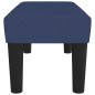 Panca Blu 70x30x30 cm in Tessuto Panca Blu 70x30x30 cm in Tessuto