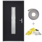 Porta Ingresso Antracite 108x208 cm in PVC Porta Ingresso Antracite 108x208 cm in PVC