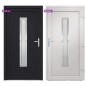 Porta Ingresso Antracite 108x208 cm in PVC Porta Ingresso Antracite 108x208 cm in PVC