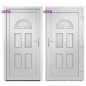 Porta Ingresso Bianca 110x210 cm in PVC Porta Ingresso Bianca 110x210 cm in PVC