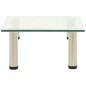322760 TV Stand Transparent 40x35x17 cm Tempered Glass 322760 TV Stand Transparent 40x35x17 cm Tempered Glass