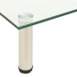 322760 TV Stand Transparent 40x35x17 cm Tempered Glass 322760 TV Stand Transparent 40x35x17 cm Tempered Glass