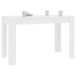 Tavolo da Pranzo Bianco 120x60x76 cm in Legno Multistrato Tavolo da Pranzo Bianco 120x60x76 cm in Legno Multistrato