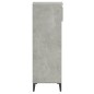 Scarpiera Grigio Cemento 40x36x105 cm in Legno Multistrato Scarpiera Grigio Cemento 40x36x105 cm in Legno Multistrato