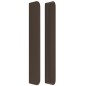 Testiera ad Orecchio Marrone 203x16x118/128 cm in Similpelle Testiera ad Orecchio Marrone 203x16x118/128 cm in Similpelle