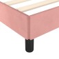 Giroletto con Testiera Rosa 90x190 cm in Velluto Giroletto con Testiera Rosa 90x190 cm in Velluto