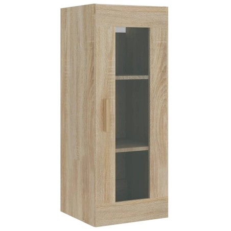 Armadietto Pensile a Parete Rovere Sonoma 34,5x34x90 cm