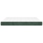 vidaXL Materasso a Molle Verde Scuro 180x200x20 cm in Velluto vidaXL Materasso a Molle Verde Scuro 180x200x20 cm in Velluto