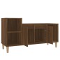 Mobile TV Rovere Marrone 100x35x55 cm in Legno Multistrato Mobile TV Rovere Marrone 100x35x55 cm in Legno Multistrato