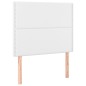 Giroletto a Molle con Materasso Bianco 80x200 cm in Similpelle