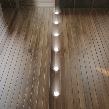 Faretti Carrabili a LED 6 pz Bianco Caldo