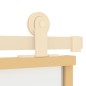 Porta Scorrevole Dorata 76x205 Vetro Smerigliato ESG Alluminio Porta Scorrevole Dorata 76x205 Vetro Smerigliato ESG Alluminio