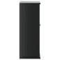 Mobile da Bagno a Muro BERG Nero 40x27x71,5 cm Massello Pino Mobile da Bagno a Muro BERG Nero 40x27x71,5 cm Massello Pino