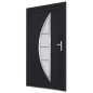 vidaXL Porta Ingresso Antracite 98x190 cm in PVC vidaXL Porta Ingresso Antracite 98x190 cm in PVC
