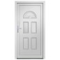 vidaXL Porta Ingresso Bianca 98x208 cm in PVC vidaXL Porta Ingresso Bianca 98x208 cm in PVC