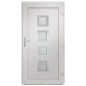 vidaXL Porta Ingresso Antracite 98x190 cm in PVC vidaXL Porta Ingresso Antracite 98x190 cm in PVC