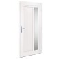 vidaXL Porta Ingresso Bianca 108x208 cm in PVC vidaXL Porta Ingresso Bianca 108x208 cm in PVC