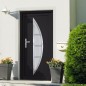 vidaXL Porta Ingresso Antracite 98x200 cm in PVC vidaXL Porta Ingresso Antracite 98x200 cm in PVC