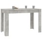 vidaXL Tavolo da Pranzo Grigio Cemento 120x60x76 cm Legno Multistrato vidaXL Tavolo da Pranzo Grigio Cemento 120x60x76 cm Legno Multistrato