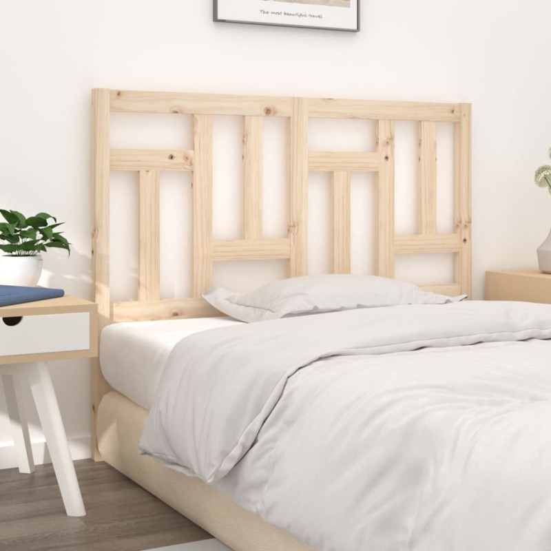 Testiera per Letto 165,5x4x100 cm in Legno Massello di Pino Testiera per Letto 165,5x4x100 cm in Legno Massello di Pino