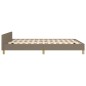 Giroletto con Testiera Tortora 140x190 cm in Tessuto Giroletto con Testiera Tortora 140x190 cm in Tessuto