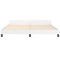 vidaXL Giroletto con Testiera Bianco 200x200 cm in Similpelle vidaXL Giroletto con Testiera Bianco 200x200 cm in Similpelle