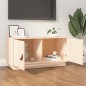 Mobile Porta TV 80x34x40 cm in Legno Massello di Pino Mobile Porta TV 80x34x40 cm in Legno Massello di Pino