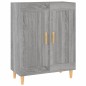 Credenza Grigio Sonoma 69,5x34x90 cm in Legno Multistrato Credenza Grigio Sonoma 69,5x34x90 cm in Legno Multistrato