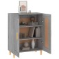 Credenza Grigio Sonoma 69,5x34x90 cm in Legno Multistrato Credenza Grigio Sonoma 69,5x34x90 cm in Legno Multistrato