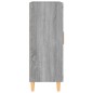 Credenza Grigio Sonoma 69,5x34x90 cm in Legno Multistrato Credenza Grigio Sonoma 69,5x34x90 cm in Legno Multistrato