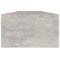 Supporto Monitor Grigio Cemento 110x23,5x9 cm Legno Multistrato Supporto Monitor Grigio Cemento 110x23,5x9 cm Legno Multistrato