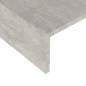 Supporto Monitor Grigio Cemento 110x23,5x9 cm Legno Multistrato Supporto Monitor Grigio Cemento 110x23,5x9 cm Legno Multistrato