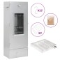 Forno Affumicatore BBQ Generatore Fumo Freddo Acciaio Zincato Forno Affumicatore BBQ Generatore Fumo Freddo Acciaio Zincato