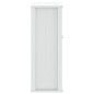 Mobile Bagno a Muro BERG Bianco 69,5x27x71,5cm Legno Massello Mobile Bagno a Muro BERG Bianco 69,5x27x71,5cm Legno Massello