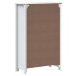 Mobile da Bagno BERG Bianco 69,5x34x110 cm Legno Massello Pino Mobile da Bagno BERG Bianco 69,5x34x110 cm Legno Massello Pino