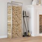 Portalegna 50x28x132 cm in Acciaio Inossidabile Portalegna 50x28x132 cm in Acciaio Inossidabile