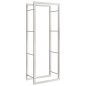 Portalegna 50x28x132 cm in Acciaio Inossidabile Portalegna 50x28x132 cm in Acciaio Inossidabile